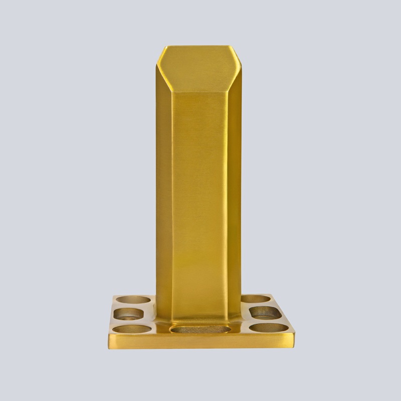 SP4BB Spigot Deck Mounted Brushed Brass - no cover front