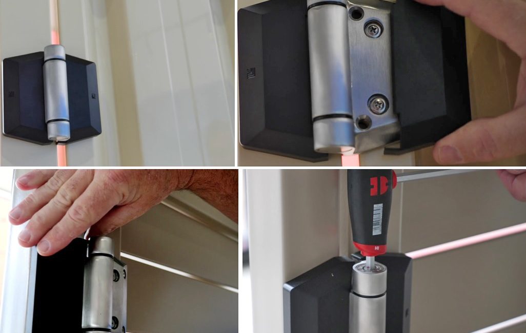 Polaris 156 Hinge on metal gates